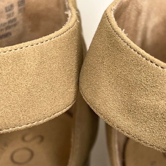 Soul Naturalizer Faux Suede Comfort Heel Sandals Size 9.5M NEW - Picture 15 of 16